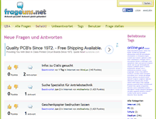 Tablet Screenshot of frageuns.net